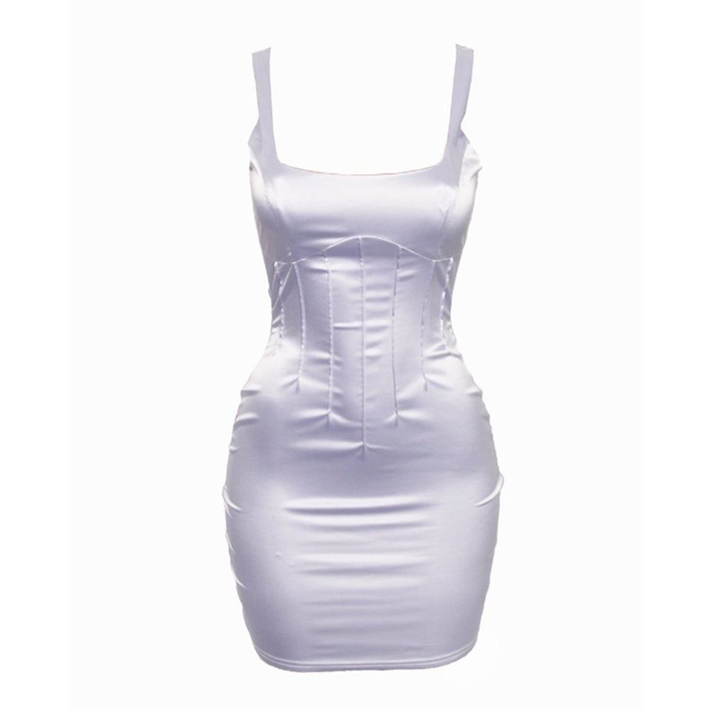 A Hint of Lavender Mini Dress